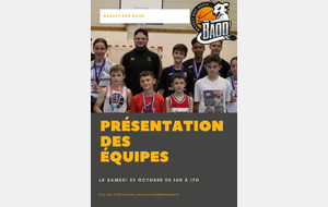 présentation des équipes BB BAOD